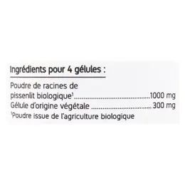 Nat & Form Écoresponsable Pissenlit Bio 200 gélules végétales