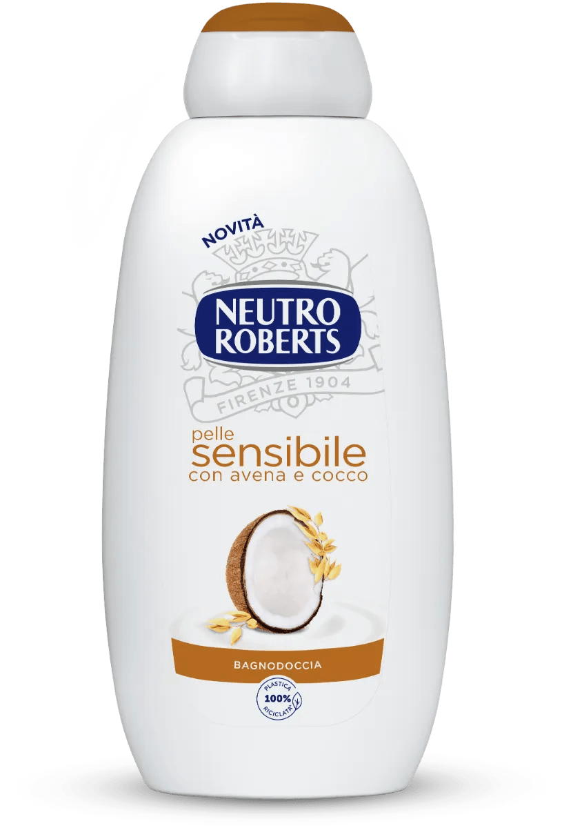 Neutro Roberts Bagnodoccia Pelle Sensibile Avena e Cocco 600 ml