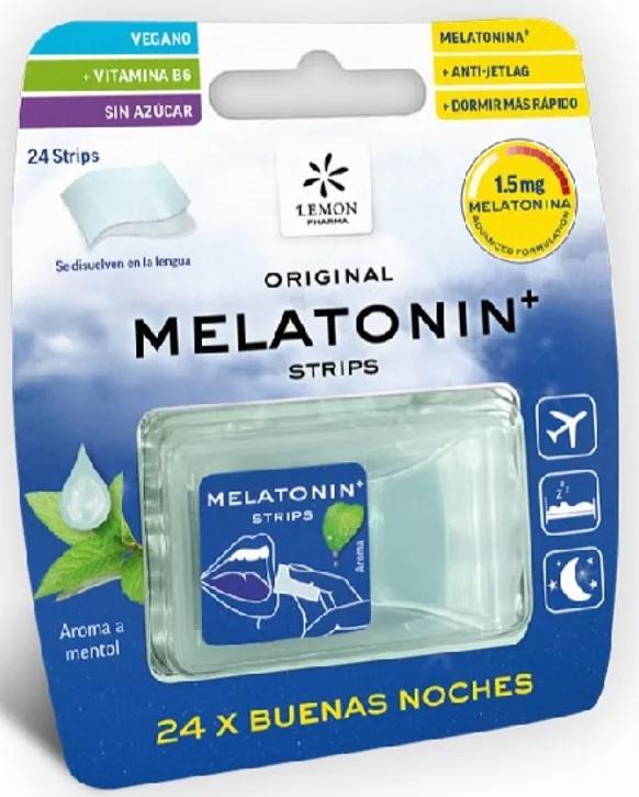 Lemonpharma Melatonin+ Strips 24 unidades