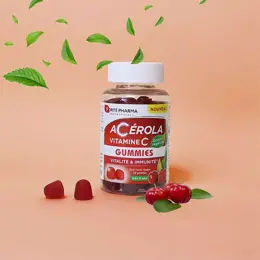 Forté Pharma Acérola Gummies Vitamine C 60 Gommes Energie Coup de fatigue