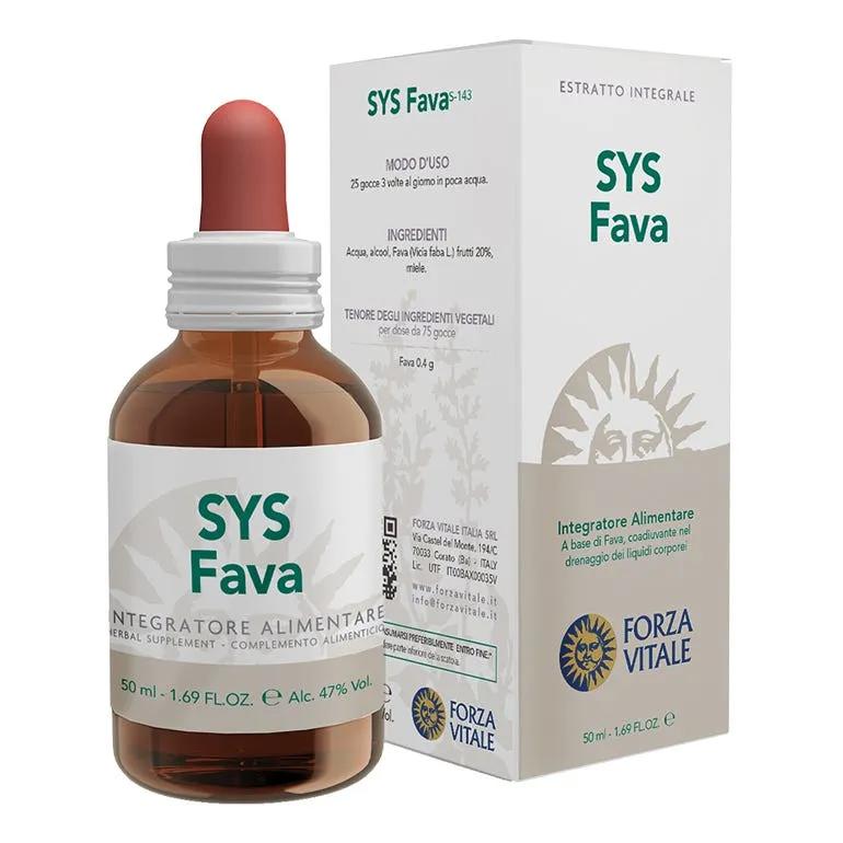 Sys Fava Gocce Integratore Nuova Formula 50 ml