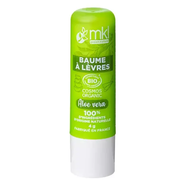 MKL Green Nature Lip Balm Aloe Vera Organic 4g