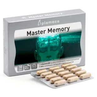 Plameca Master Memory 30 Vegetable Capsules