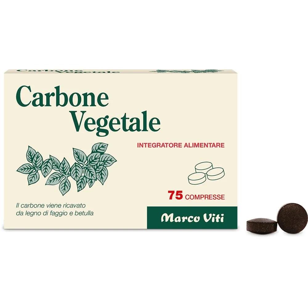 Marco Viti Carbone Vegetale 75 Compresse