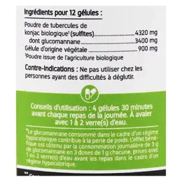 Nat & Form Écoresponsable Konjac Bio 200 gélules végétales