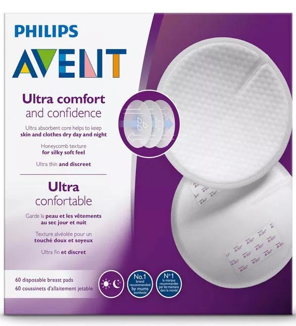 Absorberende schijven Ultracomfort Philips Avent 60 schijven