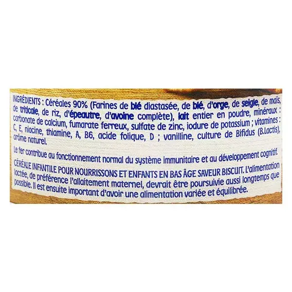 Nestlé P'tite Céréale Cereale Sapore Biscotto +6mesi 400g