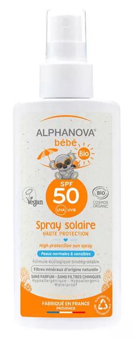 Sunscreen SPF 50 Baby Alphanova Sun 125 ml