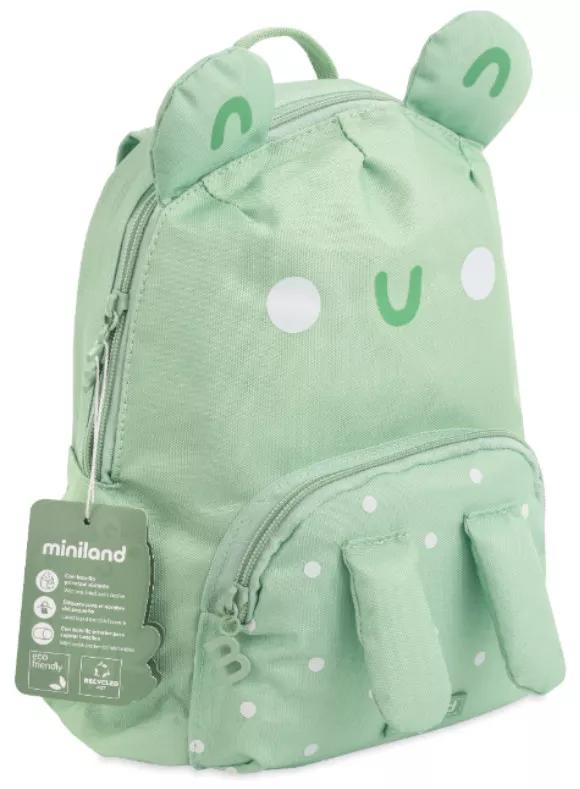 Miniland Eco Frog Insulated Backpack