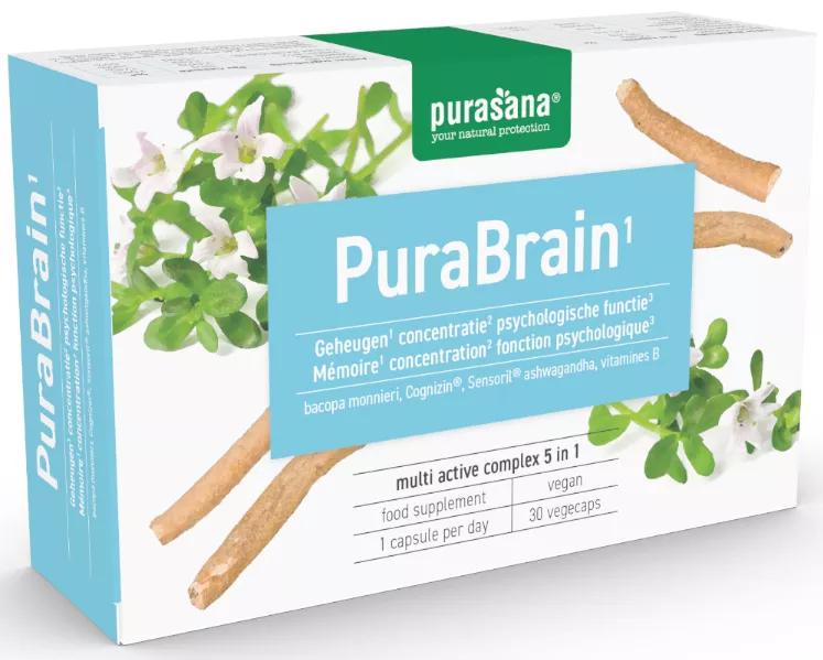 Purasana PuraBrain 30 Vegan Capsules