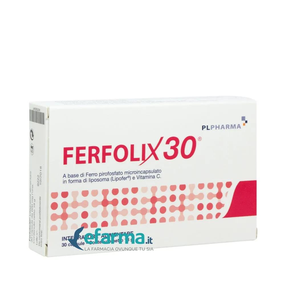 Ferfolix 30 Integratore di Ferro 30 Capsule