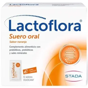 Lactoflora Oral Serum Orange Flavor 6 Sachets
