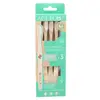 Act'Éco Brosses à Dents Bambou Souples Lot de 3