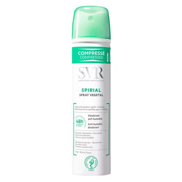 SVR Spirial Spray Végétal Déodorant Anti-Humidité 75ml