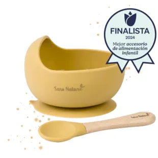 Saro Nordic Wave Mustard Feeding Set 2 pcs