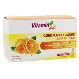 Ineldea Vitamin 22 Cure Flash 7 Jours 7 flacons unidoses