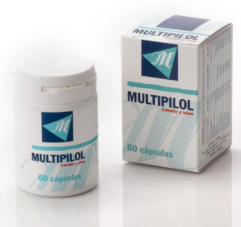 Dermilid Multipilol Cabello y Uñas 60 capsulas