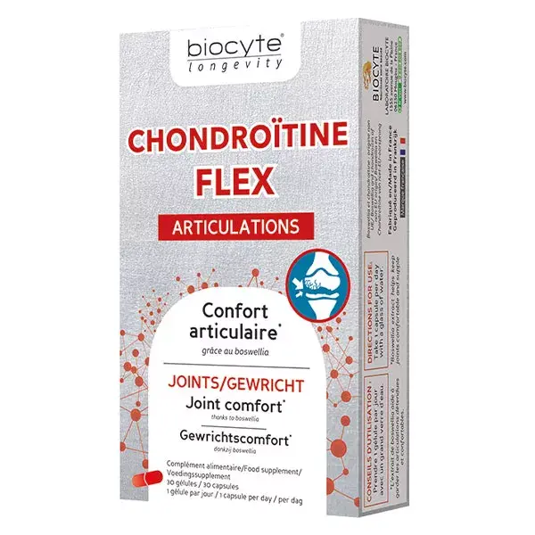 Biocyte Chondroïtine Flex Articulations 30 gélules