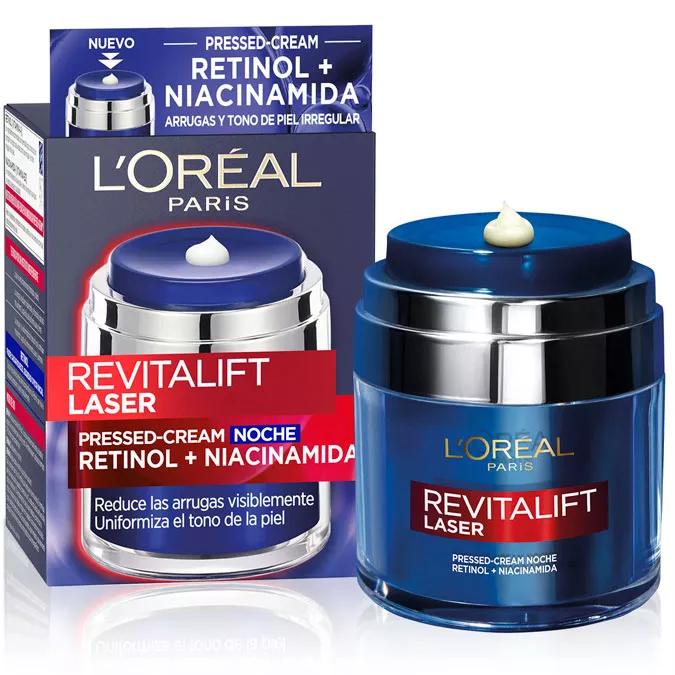 L'Oréal Paris Revitalift Laser Pressed Creme Noite Retinol + Niacidamida 50 ml