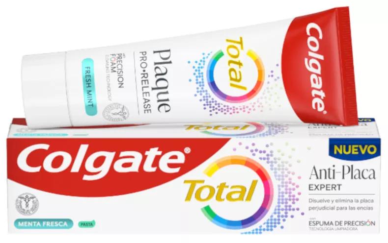 Colgate Total Expert Dentifrice Anti-Plaque Menthe Fraîche 75 ml