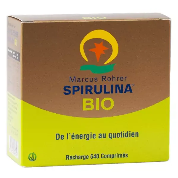 Marcus Rohrer Spirulina Bio 540 comprimidos
