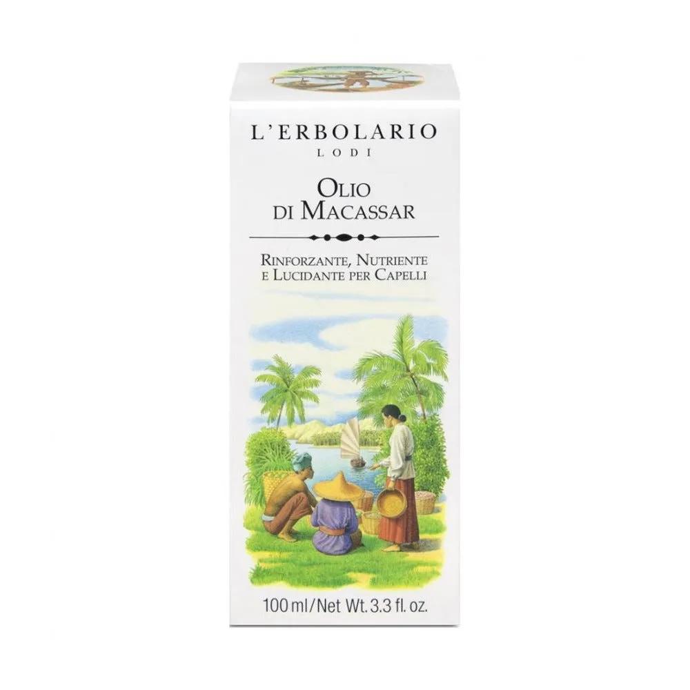 L'Erbolario Olio di Macassar Trattamento Capelli 100 ml