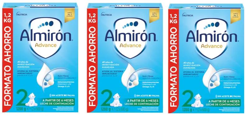 Almirón Advance 2 Vervolgmelk 3x1,2 kg