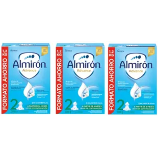 Almirón Advance 2 Lait de suite 3x1,2 kg