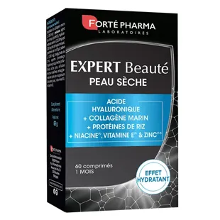 Forté Pharma Expert Beauty Pelle Secca Sensibile Vitamina B3 Zinco 60 compresse
