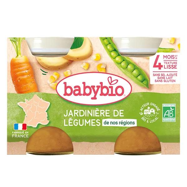 Petits Pots Babybio Bolognaise Bœuf & Légumes - 6+ Mois, Bio, Lot De 6 X 200g - Fabriqué En France