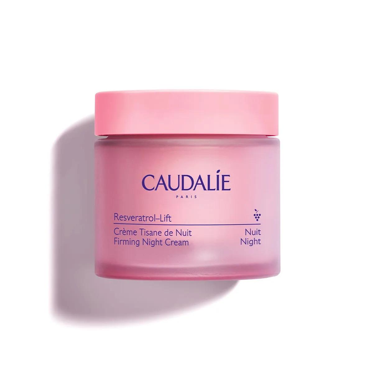 Caudalie Resveratrol-Lift Crema Tisana della Notte Levigante e Rigenerante Viso 50 ml