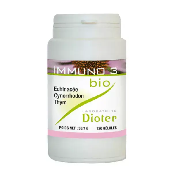 Dioter Immuno 3 Bio 120 gélules