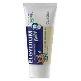 Elgydium Bébé & Enfant Dentifrice à l'Eau de Camomille Bio 30ml