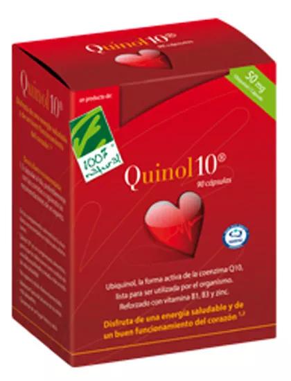 100% Natural Quinol10 50mg 90 Cápsulas