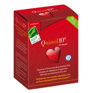 100% Natural Quinol10 50mg 90 Cápsulas