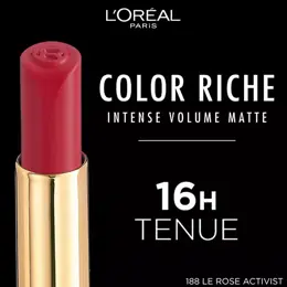 L'Oréal Paris Color Riche Rouge à Lèvres Intense Volume Matte N°188 Le Rose Activist 1,8g