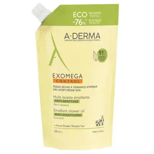 A-Derma Exomega Control Eco-Refill Shower Oil 500 ml PROMO