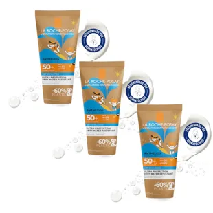 La Roche Posay Anthelios Dermo-Pediatrics Wet Skin Lotion SPF50+ 3x200 ml