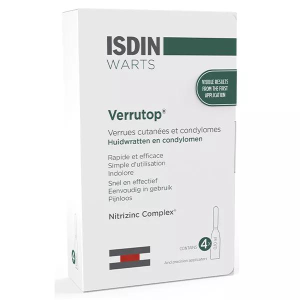 Isdin Warts Verrutop Tratamiento Tópico 4 ampollas