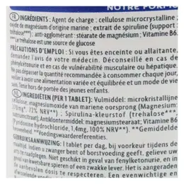 Superdiet Magnesium d'Origine Marine et Vitamine B6 90 comprimés