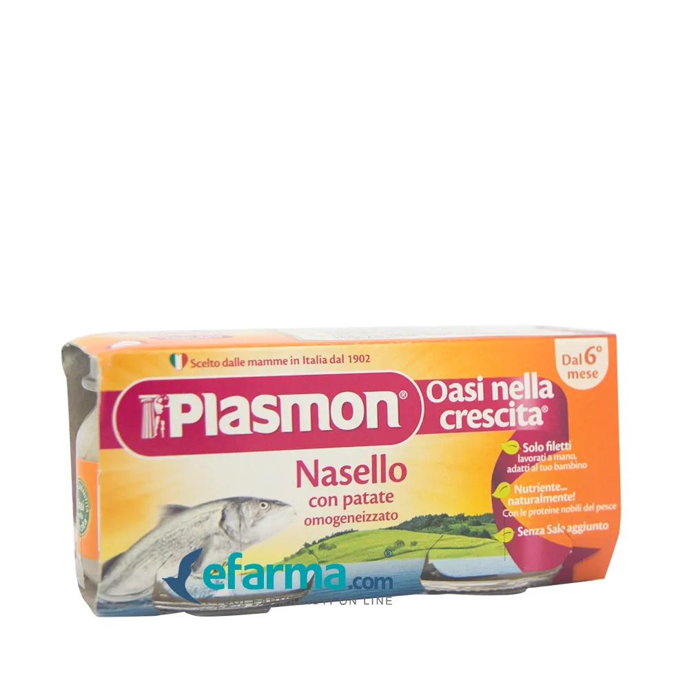 Plasmon Omogenizzato Nasello e Patate 2 Vasetti per 80 g