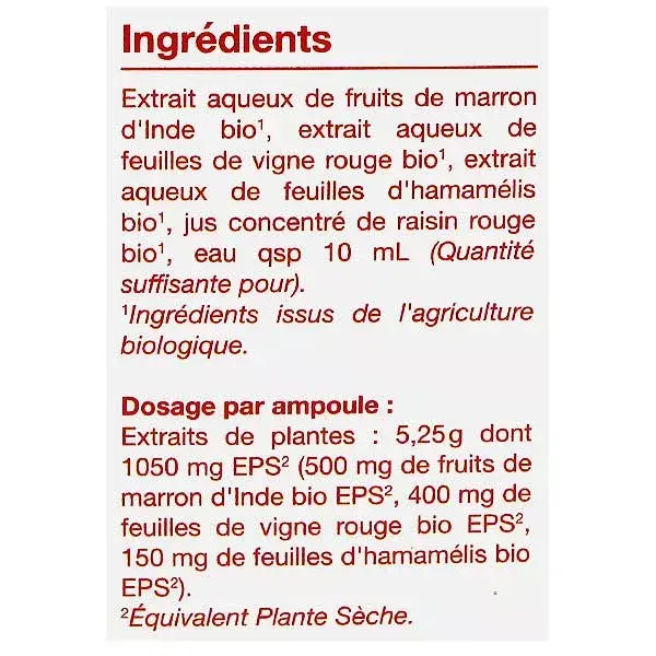 Nat & Form Fialette Bio Circolazione Integratore Alimentare 20 x 10ml