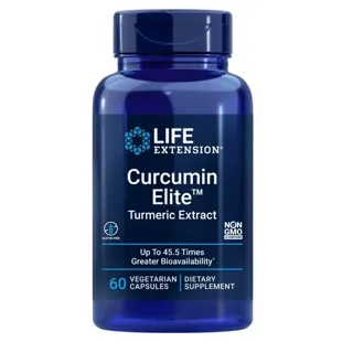 Life Extension Curcumin Elite Turmeric Extract 60 Vegetarian Capsules