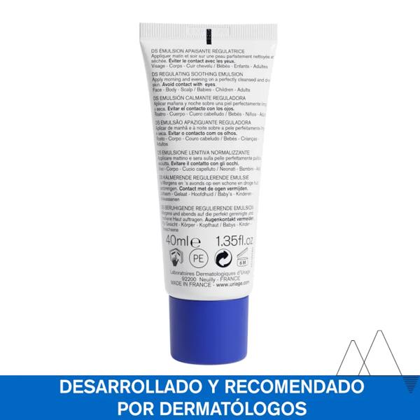 Uriage DS Soothing Regulating Emulsion 2x40 ml