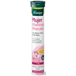 Vitaminas femininas Kneipp 15 comprimidos efervescentes