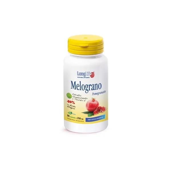 Longlife Melograno 40% Integratore Antiossidante 90 Capsule