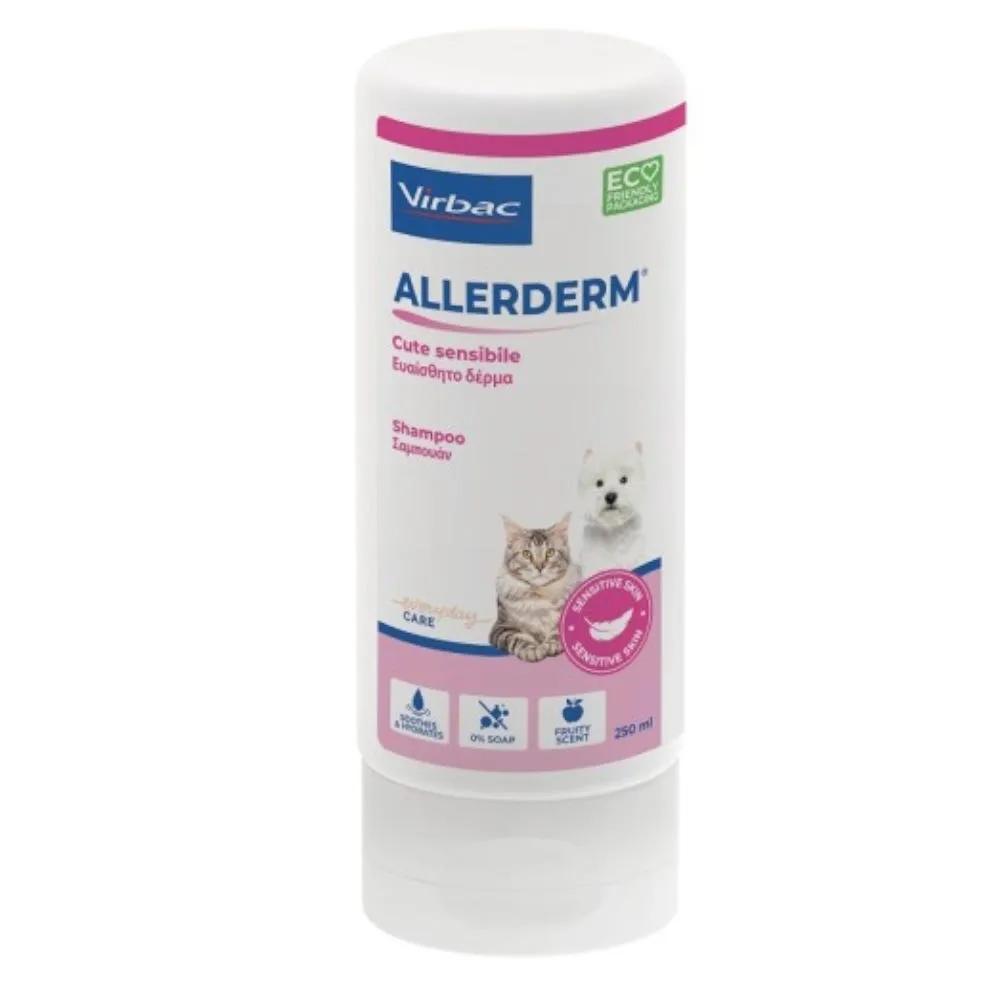 Virbac Allerderm Shampoo Delicato Cani E Gatti Cute Sensibile 250 Ml