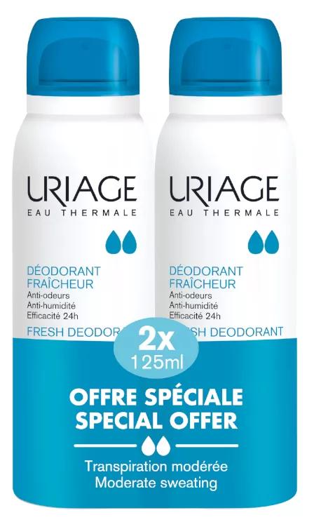 Uriage Freshness Deodorant 2x125 ml