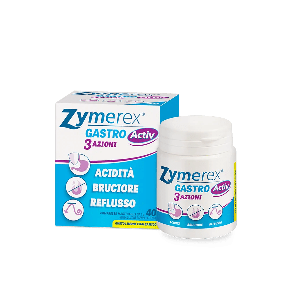 Zymerex Gastro Activ 3 Azioni Integratore 40 Compresse