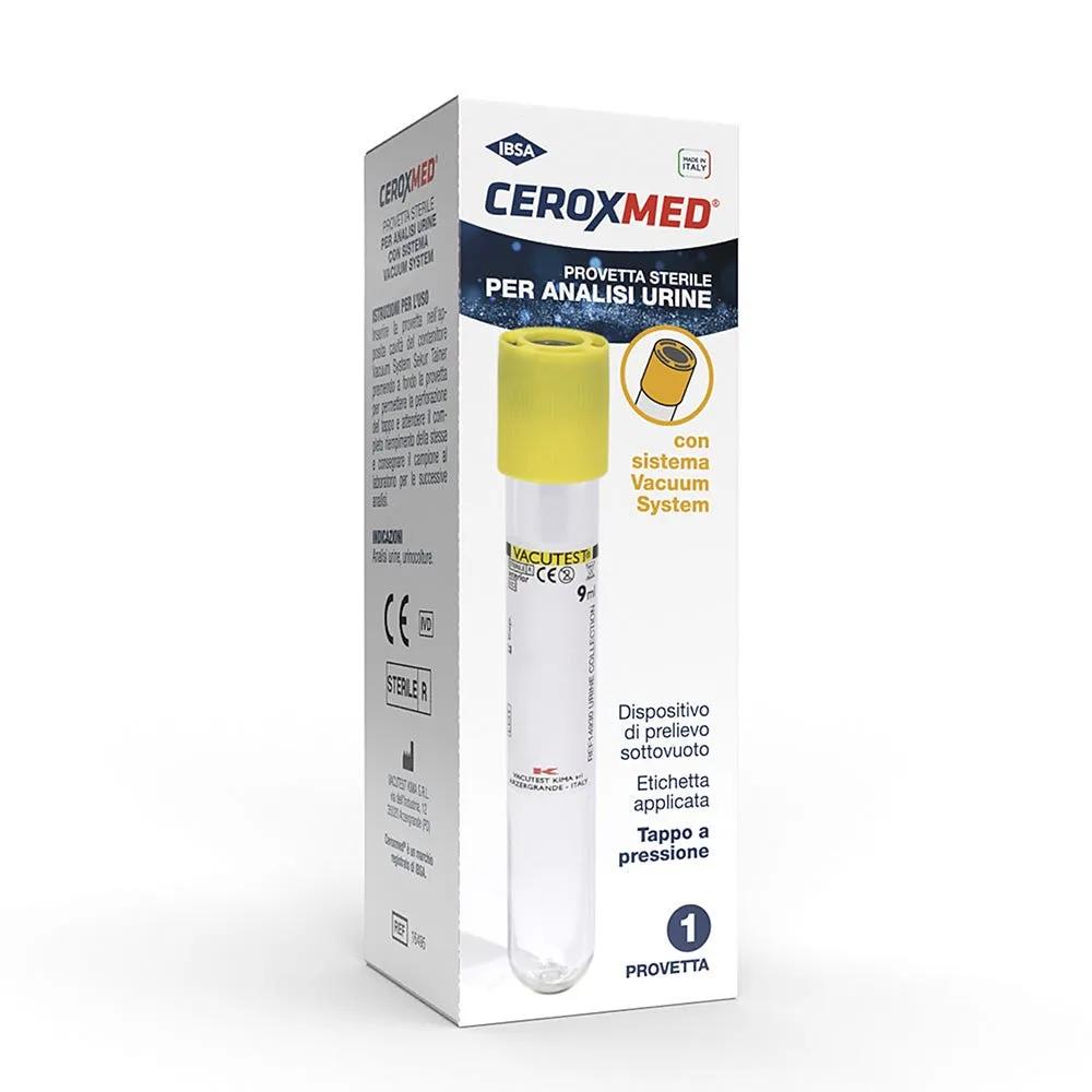 Ceroxmed Provetta Sterile per Analisi delle Urine con Sistema Vacuum System